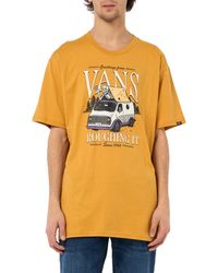 Vans - Roughin It Ss Crew Tee-b T-shirt - Lyst
