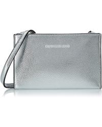 Calvin Klein Ckj Banner Small Crossbody - Metálico