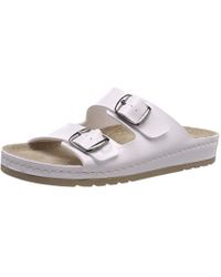 Beck MujerBlancoweiss De Estar Por Para Multicolor BrittZapatillas Casa Eu 0138 3R5Ajq4L
