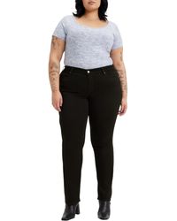Levi's - Plus Size 314 Shaping Straight Jeans - Lyst