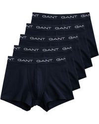 GANT - Boxershorts Trunks | 5er Pack | 900015003 | Navy - Lyst