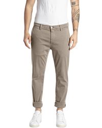Replay - S Chino Zeumar Slim-Fit Hyperflex X-Lite mit Stretch - Lyst
