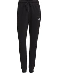 adidas - French Terry 3-stripes joggers - Lyst