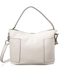 steve madden boho studded strap hobo