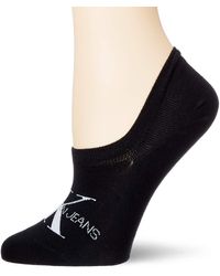 Calvin Klein Socks s Liner 1p Jeans Logo Brooklyn Socks - Schwarz