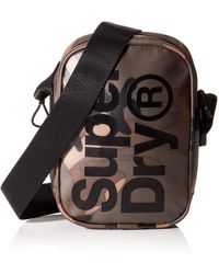 superdry mens shoulder bags