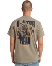 G-Star - G-Star para Hombre Camiseta Engine Back Graphic Loose - Lyst