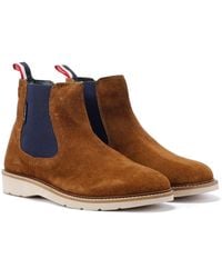 Ben Sherman - Hampton Suede Men's Tan Boots - Uk 11 - Lyst