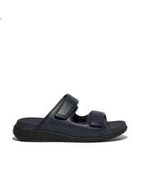 Fitflop - F-mode Go Mens Adjustable Two-bar Slides - Lyst