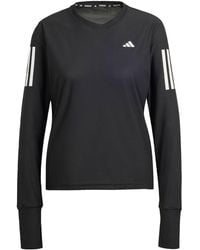 adidas - Own The Run Long Sleeve tee Camiseta - Lyst