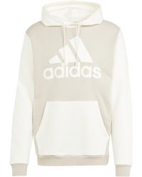 adidas - Essentials Fleece Big Logo Capuchonsweater - Lyst