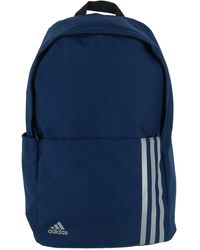 adidas 3 Stripe Backpack - Blue