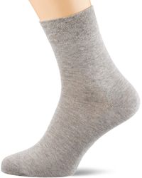 Hudson Jeans Relax Cotton Calf Socks - Grey
