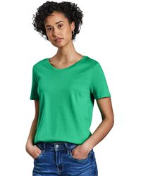 Street One - Basic Rundhalsshirt - Lyst