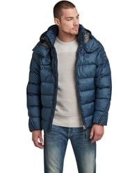 G-Star RAW - G-Whistler Padded Hooded Chaqueta - Lyst