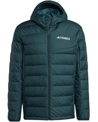 adidas - Terrex Multi Light Down Climawarm Hooded Jacket - Lyst