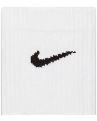 Nike - Everyday Plus Cushion Crew 3 Pack Socks White - Lyst