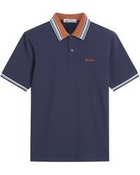 Ben Sherman - House Collar Polo Shirt For In Dark Navy - Lyst