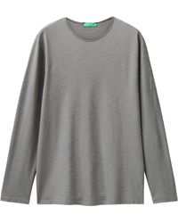 Benetton - T-shirt M/l 3je1j19a9 - Lyst