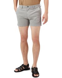 Goodthreads Slim-fit 5" Flat-front Comfort Stretch Chino Short - Grey