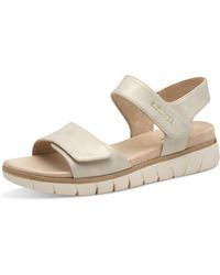 S.oliver - Sandalen flach mit Klettverschluss Vegan - Lyst