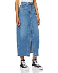 gonne jeans lunghe