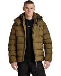 G-Star RAW - Chaqueta G-whistler Padded Hooded - Lyst