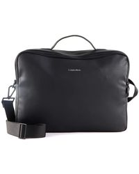 Calvin Klein - Must Pique 2g Conv Laptop Bag Computer - Lyst