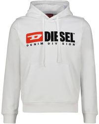 DIESEL - S-ginn-hood-div Sweat-shirt Sports Hoodie - Lyst