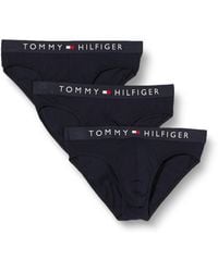 Tommy Hilfiger - Slips Lot de 3 Brief Sous-Vêtement - Lyst