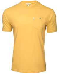 Ben Sherman - T-Shirt Uomo MOD. BS0059326 451 Yellow L - Lyst