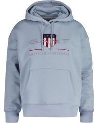 GANT - Rel Archive Shield Hoodie Hooded Sweatshirt - Lyst