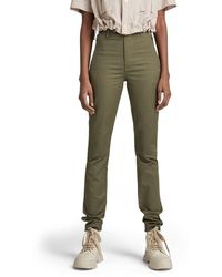 G-Star - Broek Weld Skinny Chino Met Hoge Taille - Lyst