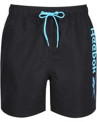 Reebok - S Swim Shorts In Black - Lyst