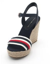 Tommy Hilfiger - Corporate Wedge Espadrilles - Lyst