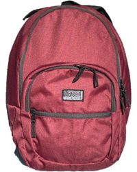Vans - Ranged Backpack Burgundy Pockets University School Bag Casual Travel Laptop - Lyst