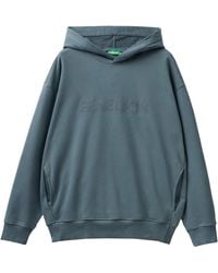 Benetton - Undercolors Of Benetton Shirt C/capp. M/l 3xbzu201f Hooded Sweatshirt - Lyst