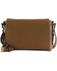 Liu Jo - Umhängetasche tua Messenger Bag Suede braun - Lyst