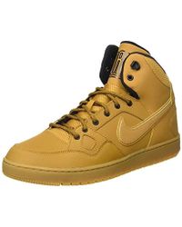 Nike 's Son Of Force Mid Winter Basketball Shoes, Brown, One Nike 's Son Of Force Mid Winter Basketball Shoes, Brown, One