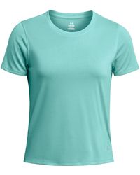 Under Armour - S Streaker Short Sleeve Running Top Green Xl - Lyst