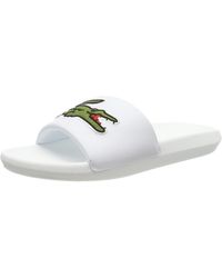 Lacoste Croco Slide 319 4 US CMA - Blanc