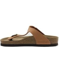 Birkenstock - Arizona Bs Birko-flor Pecan Sandals 5.5 Uk - Lyst