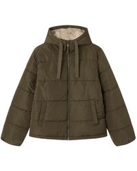 Springfield - Chaqueta básica Acolchada con Relleno Reciclado - Lyst
