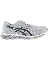 Asics - Gel-quantum 360 Knit Grey Synthetic S Running Trainers 1021a121 020 - Lyst