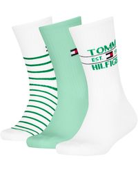 Tommy Hilfiger - Sport Breton Calcetines de tripulación - Lyst