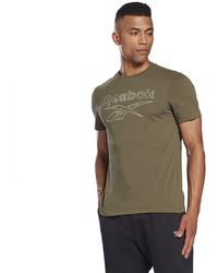 Reebok - Identity Camo T-shirt Voor - Lyst