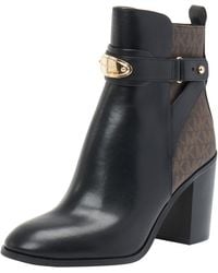 Michael Kors - Darcy Heeled Bootie Ankle Boots - Lyst