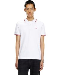 DIESEL - Polo Shirt With D Logo - Lyst