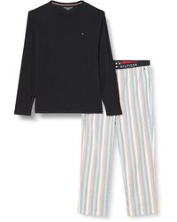 Tommy Hilfiger - Ls Pant Woven Set Print UM0UM02891 Pyjamas - Lyst