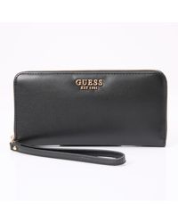Guess - Black Polyethylene Wallet - Lyst